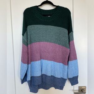 American Eagle Striped Sweater